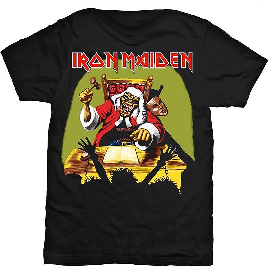 Iron Maiden Unisex T-Shirt: Deaf Sentence - Iron Maiden - Koopwaar -  - 5056170692601 - 