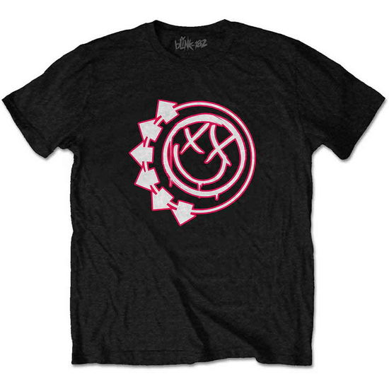 Blink-182 Kids T-Shirt: Six Arrow Smile (7-8 Years) - Blink-182 - Fanituote -  - 5056368619601 - 