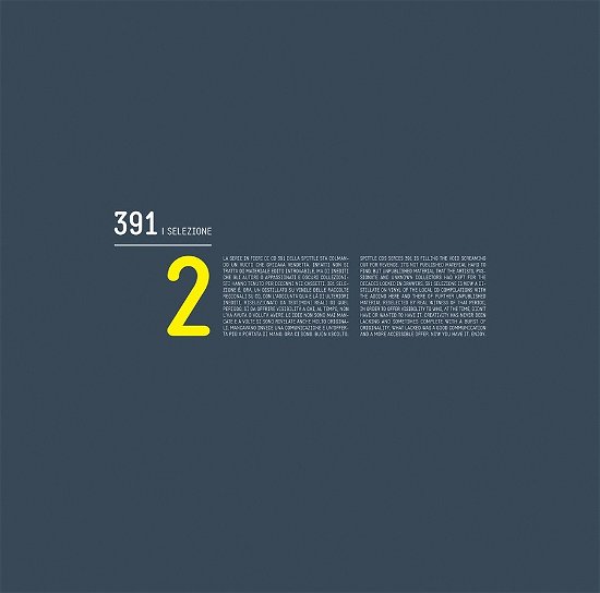 Cover for 391 Selezione 2 (LP) (2023)