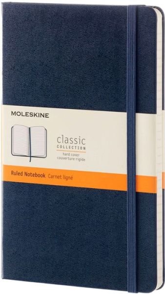 Cover for Moleskin · Moleskine Sapphire Blue Large Ruled Notebook Hard (Pocketbok)