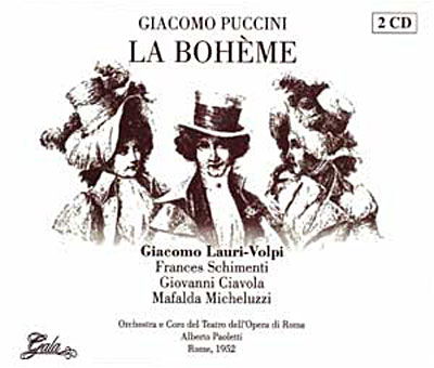 La Boheme - G. Puccini - Muziek - GALA - 8712177051601 - 25 oktober 2010