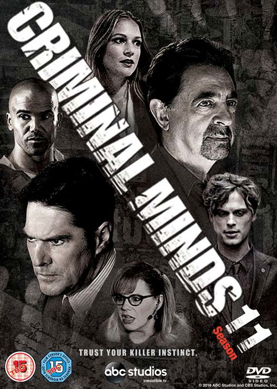 Cover for Criminal Minds - Season 11 · Criminal Minds Season 11 (DVD) (2016)