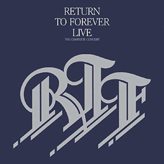 Cover for Return To Forever · Live (The Complete Concert) (CD) [24 bit edition] (2017)