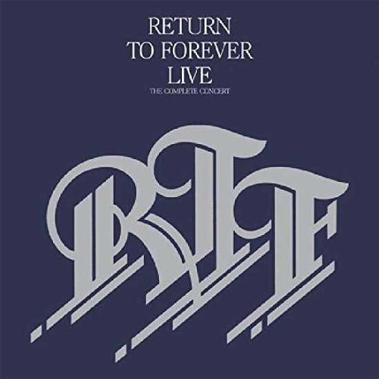 Cover for Return to Forever · Live The Complete Concert (CD) [24 bit edition] (2017)