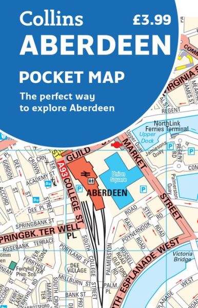 Cover for Collins Maps · Aberdeen Pocket Map: The Perfect Way to Explore Aberdeen (Map) [2 Revised edition] (2022)