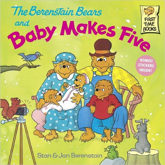 Cover for Stan Berenstain · The Berenstain Bears and Baby Makes Five - First Time Books (R) (Paperback Bog) (2000)