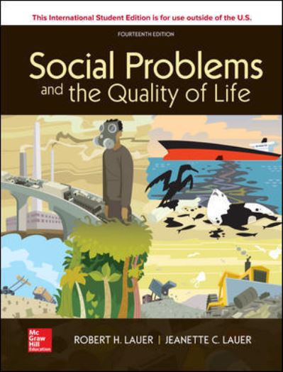 Cover for Robert Lauer · ISE Social Problems and the Quality of Life (Paperback Book) (2018)