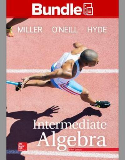 Package: Integrated Video and Study Workbook for Intermediate Algebra with Connect Math Hosted by Aleks Access Card - Julie Miller - Kirjat - McGraw-Hill Education - 9781260190601 - keskiviikko 22. helmikuuta 2017