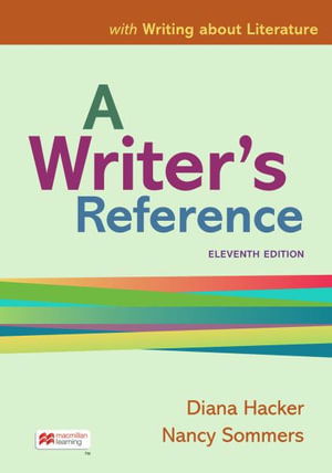 Cover for Diana Hacker · A Writer's Reference with Writing about Literature (Spiralbuch) [11th edition] (2025)