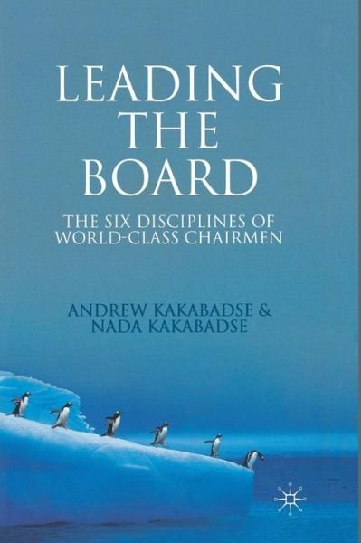 Cover for Kakabadse · Leading the Board (Buch) (2016)