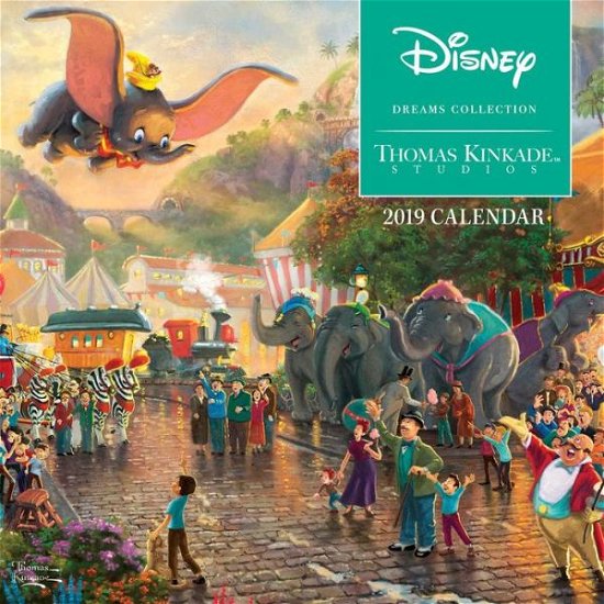 Cover for Thomas Kinkade · Thomas Kinkade: the Disney Dreams Collection 2019 Mini Wall (Paperback Book) (2018)