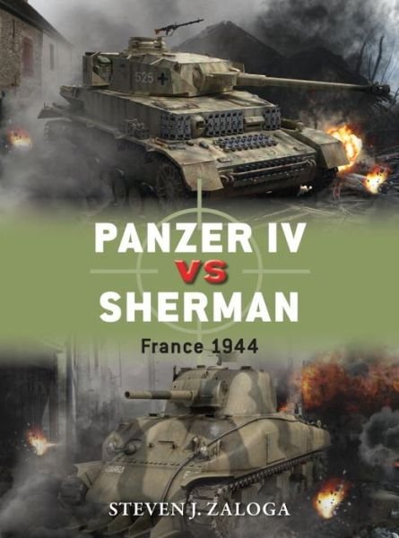 Cover for Zaloga, Steven J. (Author) · Panzer IV vs Sherman: France 1944 - Duel (Taschenbuch) (2015)
