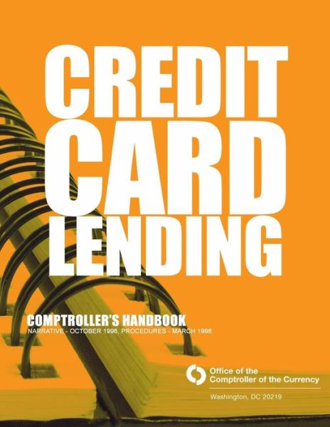 Cover for Comptroller of the Currency Administrato · Credit Card Lending Comptroller's Handbook (Paperback Book) (2014)