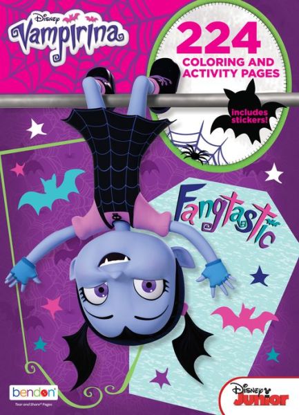 Cover for Bendon · DJ Vampirina 224 Coloring and Activity Pages with Stickers (Paperback Book) (2017)