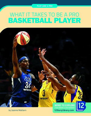 Cover for Joanne Mattern · What It Takes to Be a Pro Basketball Player (Book) (2020)