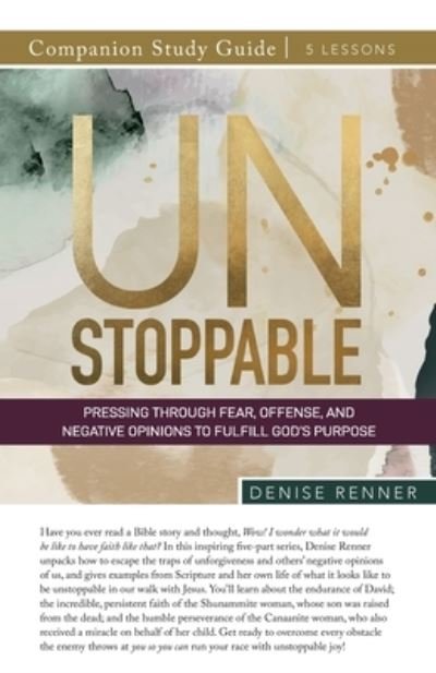 Cover for Denise Renner · Unstoppable Study Guide (Paperback Book) (2022)