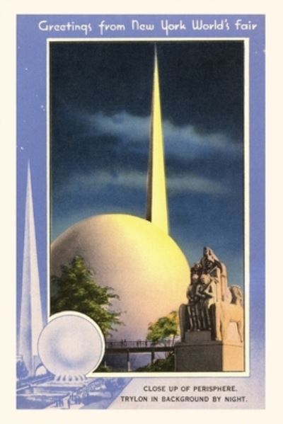 Cover for Found Image Press · Vintage Journal Greetings from New York World's Fair, Trylon and Perisphere (Book) (2022)