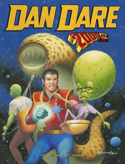Cover for Gerry Finley-Day · Dan Dare: The 2000 AD Years, Volume Two - Dan Dare: The 2000 AD Years (Hardcover bog) (2016)