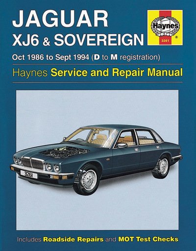 Cover for Haynes Publishing · Jaguar XJ6 &amp; Sovereign (Oct 86 - Sept 94) Haynes Repair Manual (Paperback Bog) (2016)