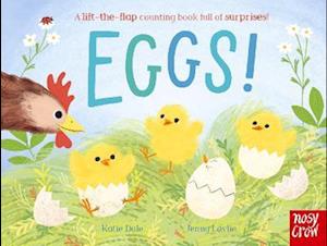 Cover for Katie Dale · Eggs!: A lift-the-flap counting book full of surprises! (Kartonbuch) (2023)