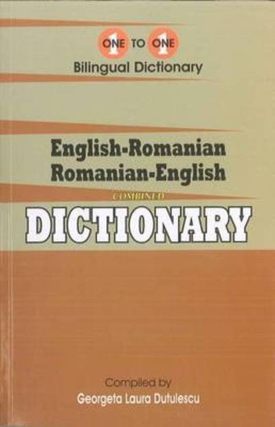 Cover for English-Romanian &amp; Romanian-English One-to-One Dictionary (Paperback Book) [3 Revised edition] (2014)