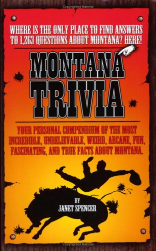 Cover for Janet Spencer · Montana Trivia (Pocketbok) (2005)