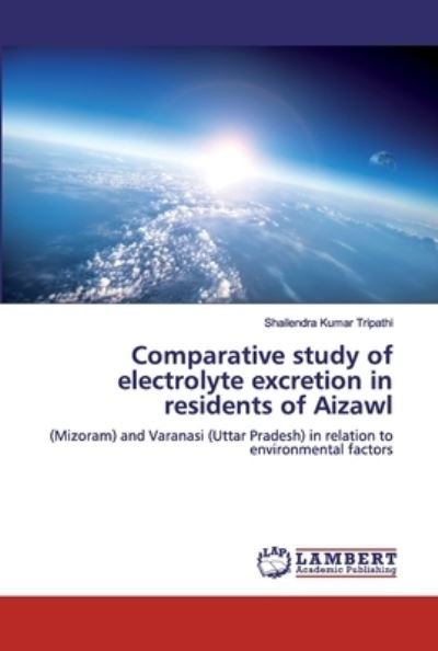 Cover for Tripathi · Comparative study of electroly (Book) (2019)