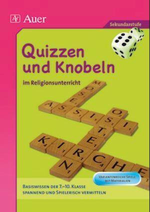 Cover for Brigitte E. Kochenburger · Quizzen und Knobeln im Religionsunterricht (Paperback Book) (2008)