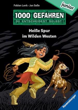 Cover for Fabian Lenk · 1000 Gefahren junior - HeiÃŸe Spur im Wilden Westen (Erstlesebuch mit &quot;Entscheide selbst&quot;-Prinzip fÃ (Leketøy)