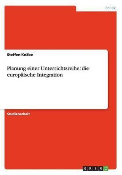 Cover for Knäbe · Planung einer Unterrichtsreihe: d (Bok) [German edition] (2013)