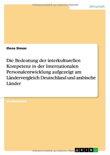 Cover for Simon · Die Bedeutung der interkulturelle (Book) [German edition] (2014)