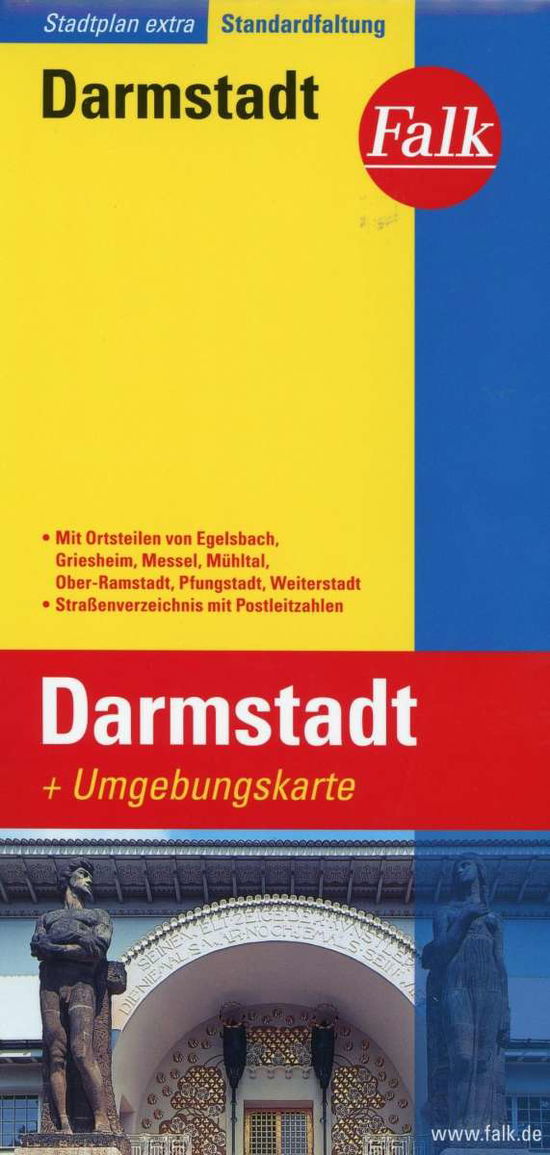 Cover for Falk Verlag · Falk Pl. Darmstadt (Book)