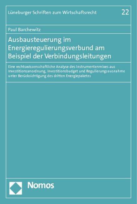 Cover for Barchewitz · Ausbausteuerung im Energiere (Book)