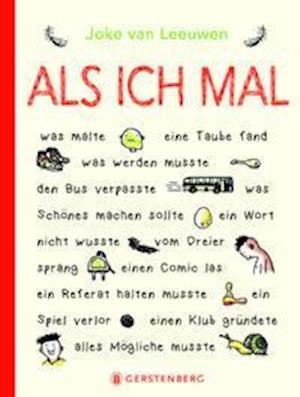 Cover for Joke Van Leeuwen · Als ich mal (Hardcover Book) (2021)