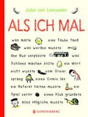 Cover for Joke Van Leeuwen · Als ich mal (Gebundenes Buch) (2021)