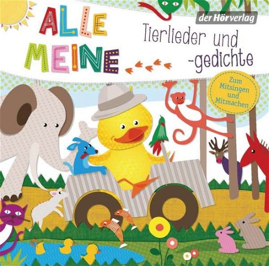 CD Alle meine Tierlieder und -gedichte - Fritsche,jürgen / Pfeiffer,martin - Musik - Penguin Random House Verlagsgruppe GmbH - 9783844525601 - 26. maj 2017