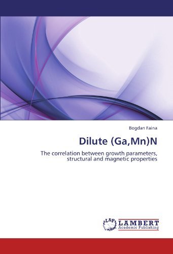 Cover for Bogdan Faina · Dilute (Ga,mn)n: the Correlation Between Growth Parameters, Structural and Magnetic Properties (Paperback Book) (2011)