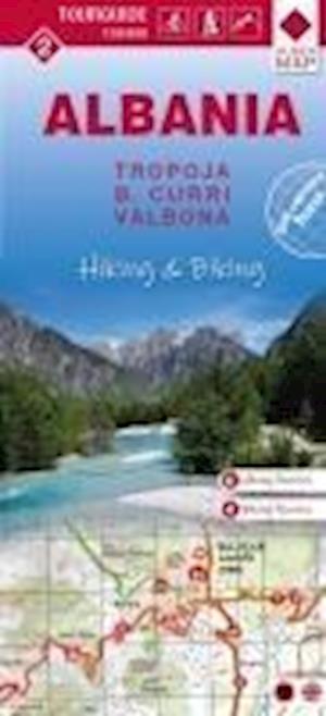 Albania - Tropoja / B. Curri / Valbona - Albania hiking & biking tourguide (Kartor) (2024)