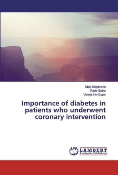 Cover for Stojanovic · Importance of diabetes in pa (Book) (2019)