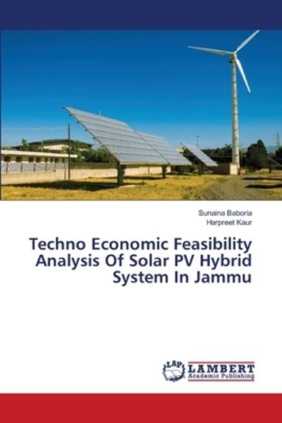 Cover for Baboria · Techno Economic Feasibility Ana (Bog) (2020)