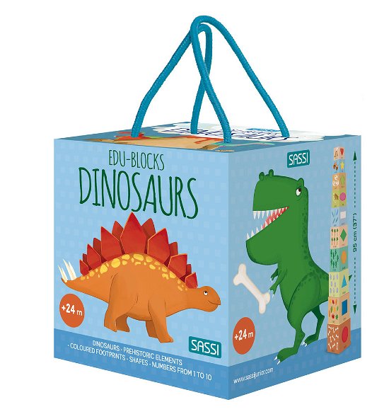 Cover for Edu Blocks  Dinosaurs · Edu Blocks - Dinosaurs (N/A) (2021)