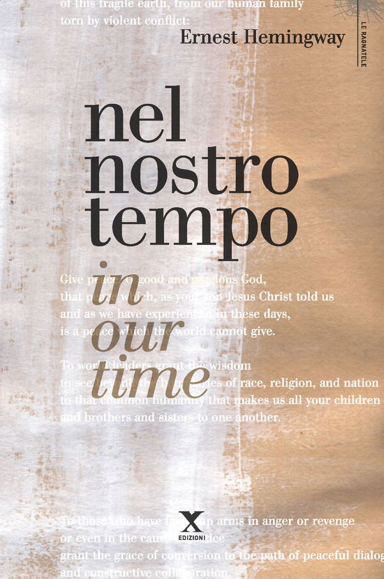 Cover for Ernest Hemingway · Nel Nostro Tempo (Buch)