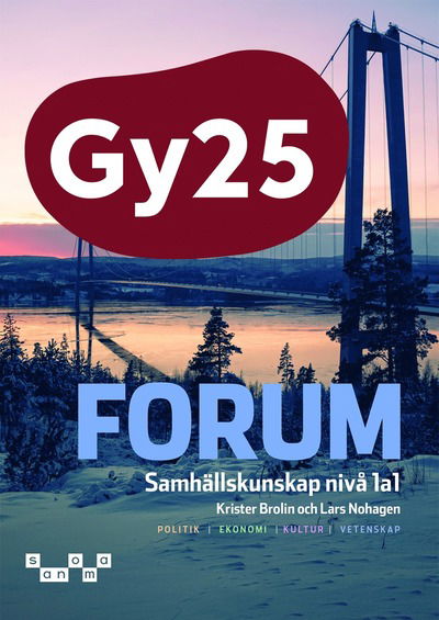 Cover for Lars Nohagen Krister Brolin · Forum - Samhällskunskap nivå 1a1 (Paperback Book) (2025)