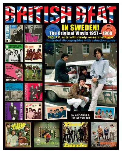 Cover for Leif Aulin · British Beat in Sweden: The Original Vinyls 1957 - 1969 (Hardcover Book) (2018)