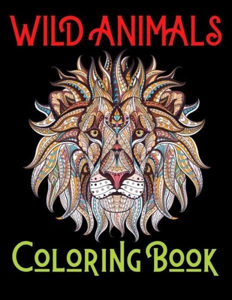 Cover for Trendy Coloring · Wild Animals Coloring Book (Pocketbok) (2020)