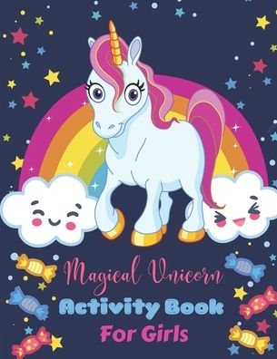 Cover for Zen'fou · Magical Unicorn Activity Book for Girls (Taschenbuch) (2020)