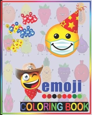 Emoji Coloring Book - Rrssmm Books - Books - Independently Published - 9798696883601 - October 12, 2020