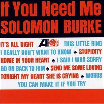 Cover for Burke Solomon · If You Need Me (CD) (2016)