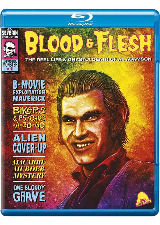 Cover for Blu-ray · Blood &amp; Flesh: the Reel Life &amp; Ghastly Death of Al Adamson (Blu-ray) (2020)