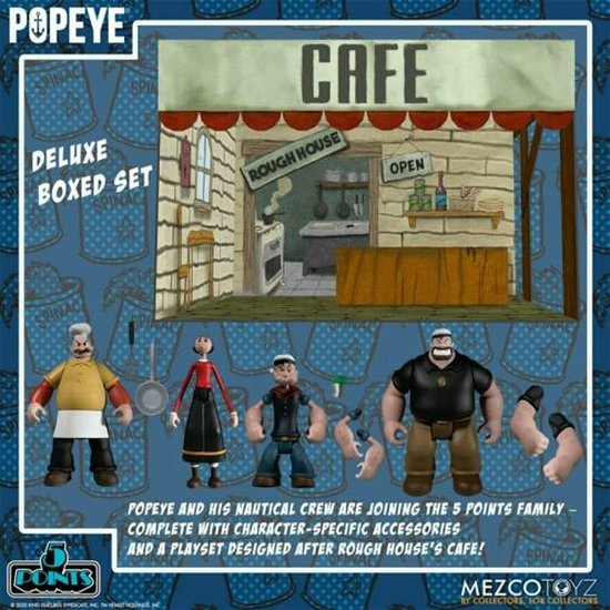 5 Points Popeye Box Set - 5 Points - Popeye Box Set - Merchandise -  - 0696198180602 - 22. desember 2021